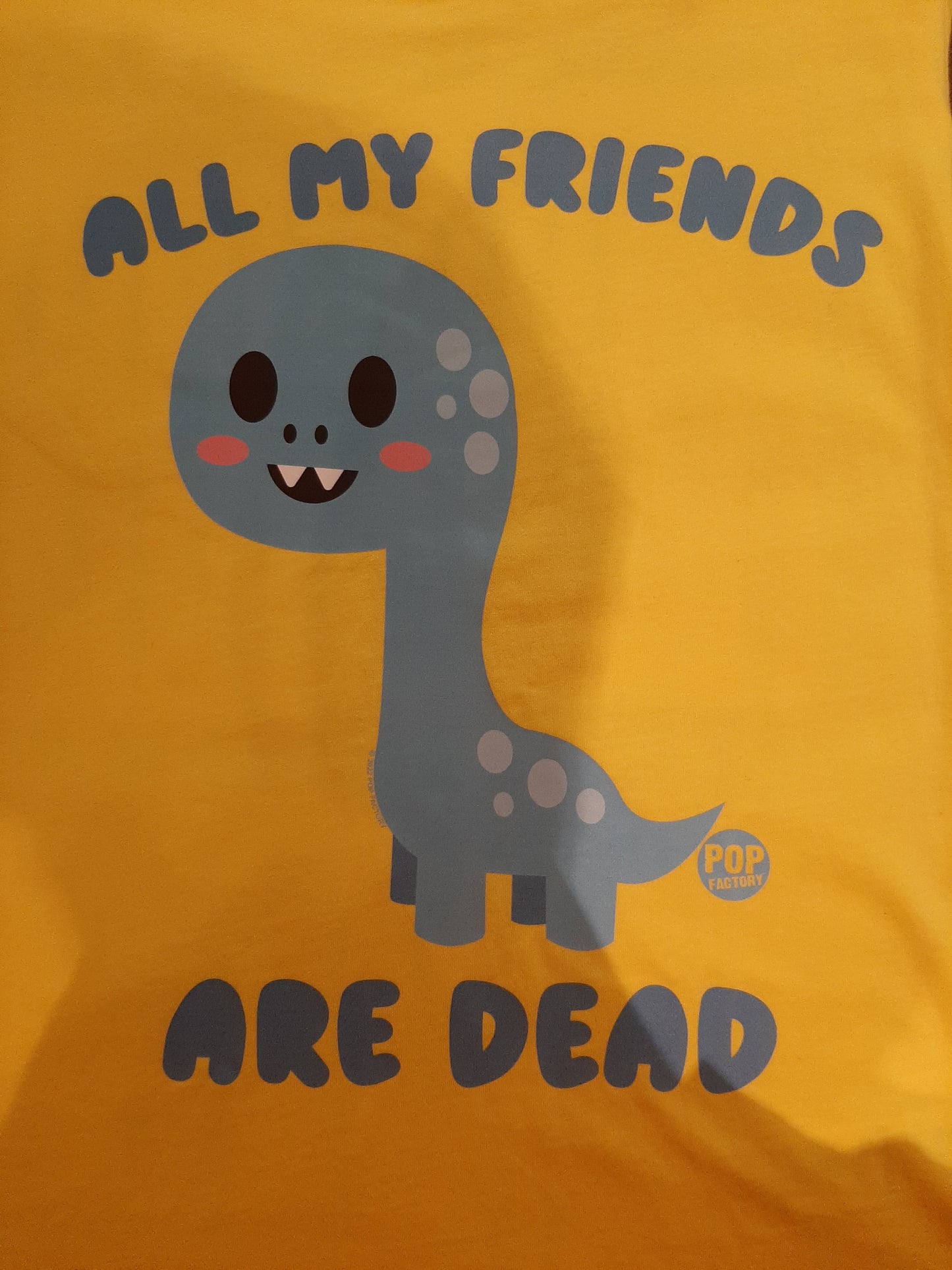 All My Friends Are Dead T-shirt (Yellow)